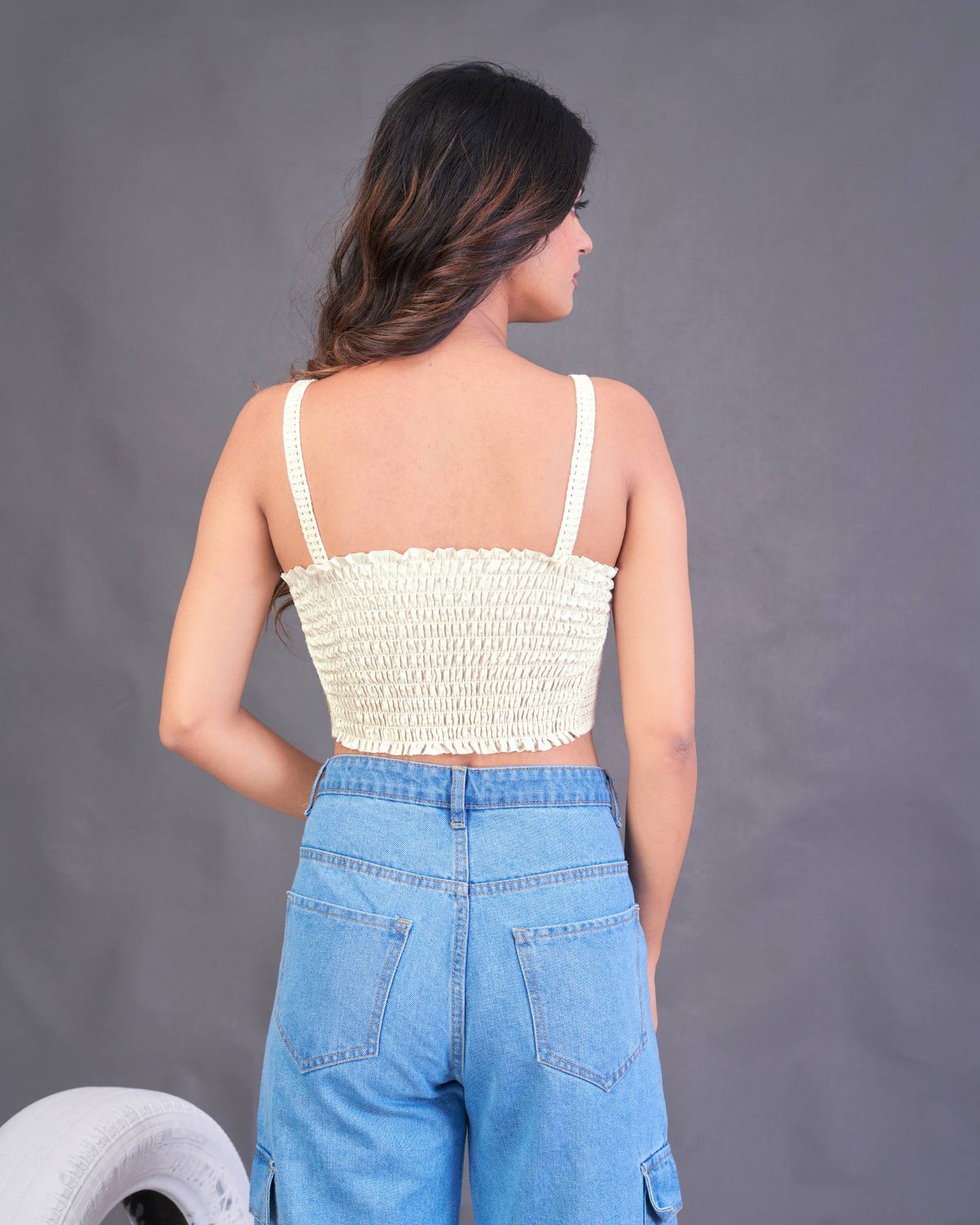 Bohemian Crochet Crop Top